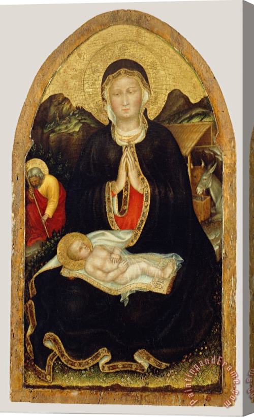 Gentile da Fabriano Nativity Stretched Canvas Print / Canvas Art