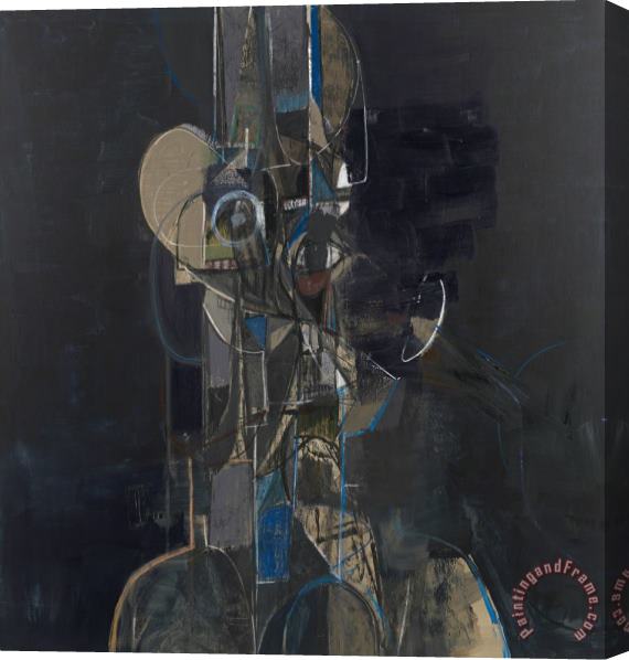 George Condo In Darkness, 2013 Stretched Canvas Print / Canvas Art
