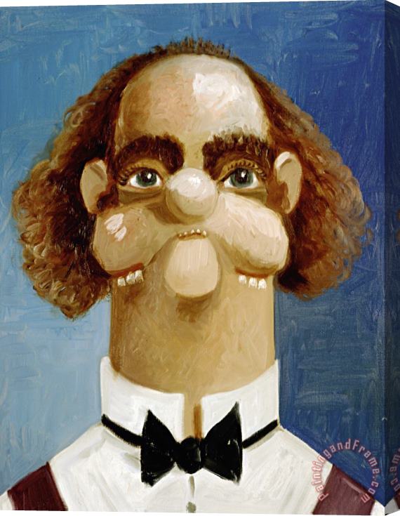 George Condo Jean Louis's Brother Stretched Canvas Print / Canvas Art