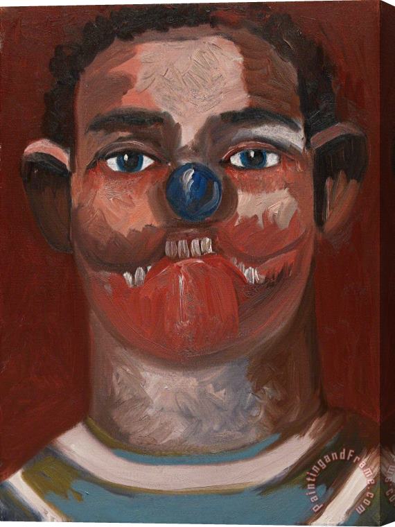 George Condo The Athlete Stretched Canvas Print / Canvas Art
