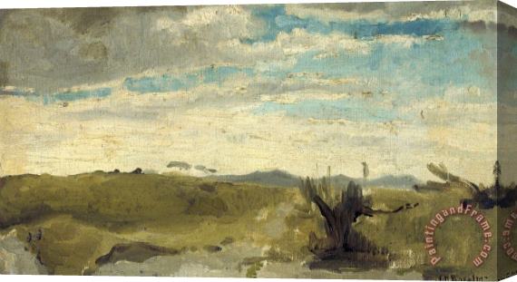 George Hendrik Breitner View in The Dunes Near Dekkersduin, The Hague Stretched Canvas Print / Canvas Art