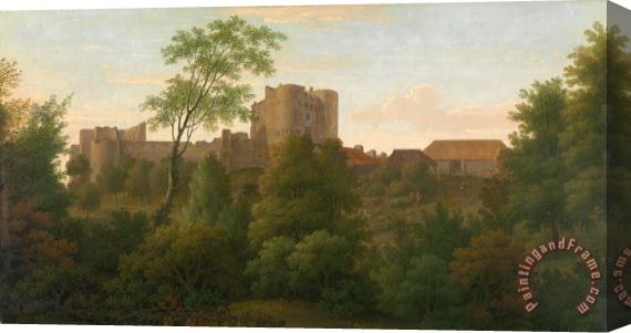 George Lambert Saltwood Castle Stretched Canvas Painting / Canvas Art