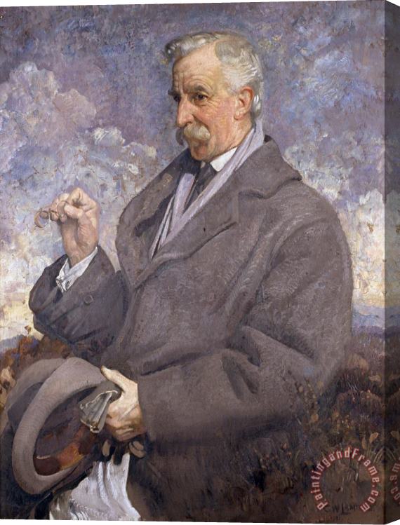 George Lambert Sir Walter Baldwin Spencer Stretched Canvas Print / Canvas Art