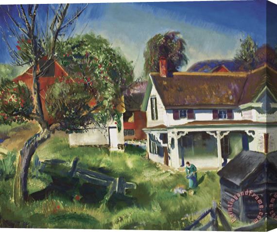 George Wesley Bellows Jim Twadell's Place Stretched Canvas Print / Canvas Art