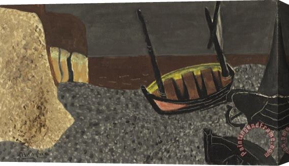 Georges Braque Barques Sur Les Galets, 1928 Stretched Canvas Print / Canvas Art