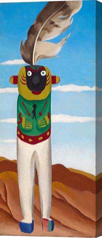 Georgia O'keeffe A Man From The Desert, 1941 Stretched Canvas Painting / Canvas Art