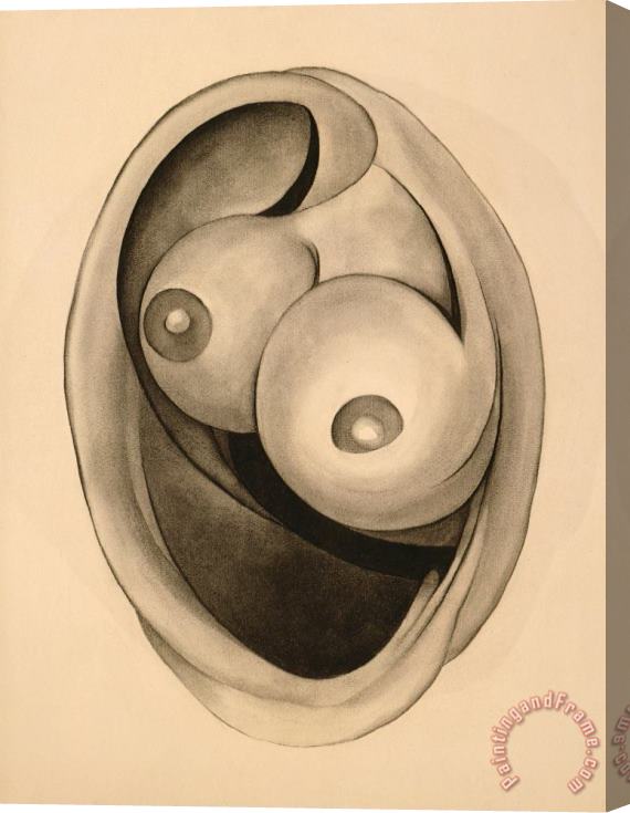 Georgia O'keeffe Abstraction, 1945 Stretched Canvas Painting / Canvas Art