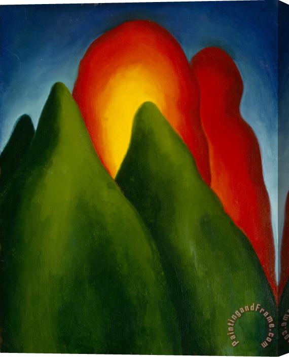 Georgia O'keeffe Anything, 1916 Stretched Canvas Print / Canvas Art