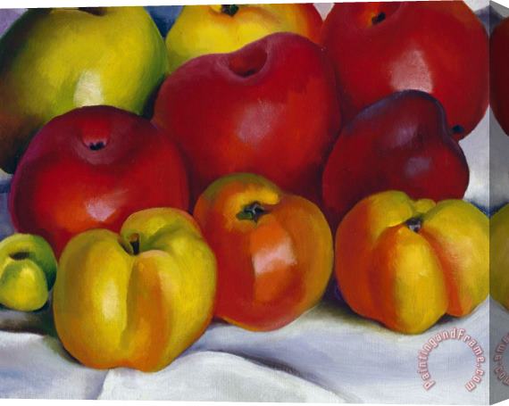 Georgia O'keeffe Apple Family 2, 1920 Stretched Canvas Painting / Canvas Art
