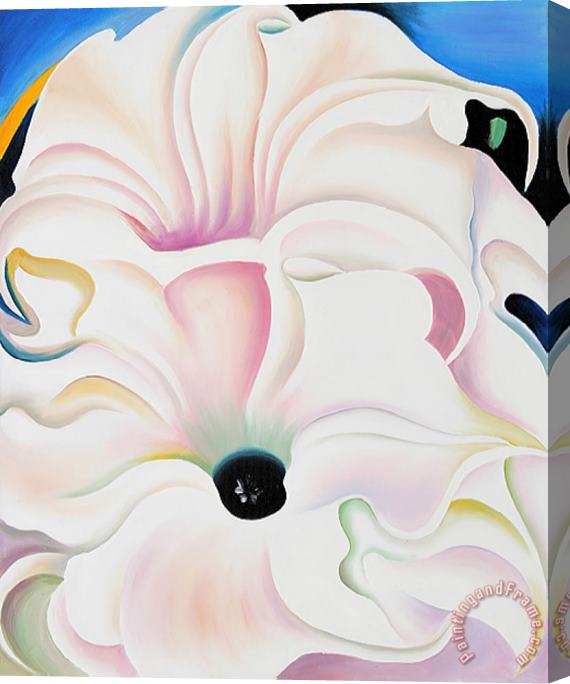 Georgia O'keeffe Bella Donna Stretched Canvas Painting / Canvas Art