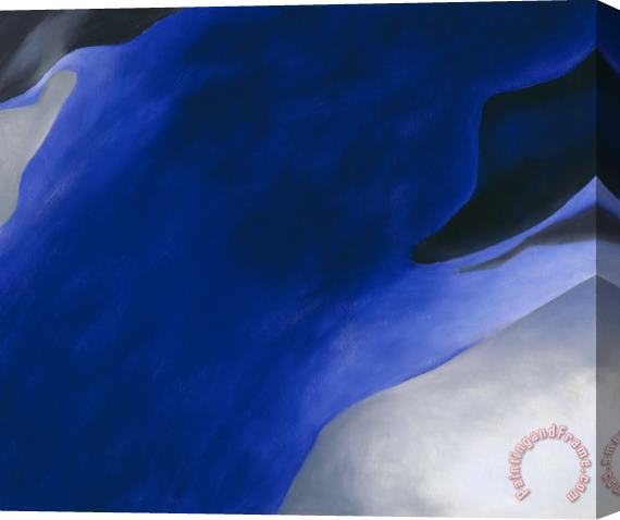 Georgia O'keeffe Blue A, 1959 Stretched Canvas Painting / Canvas Art