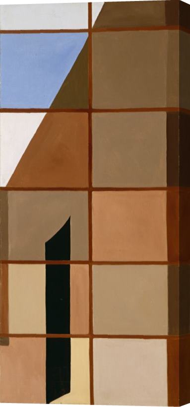 Georgia O'keeffe Door Through Window, 1956 Stretched Canvas Painting / Canvas Art