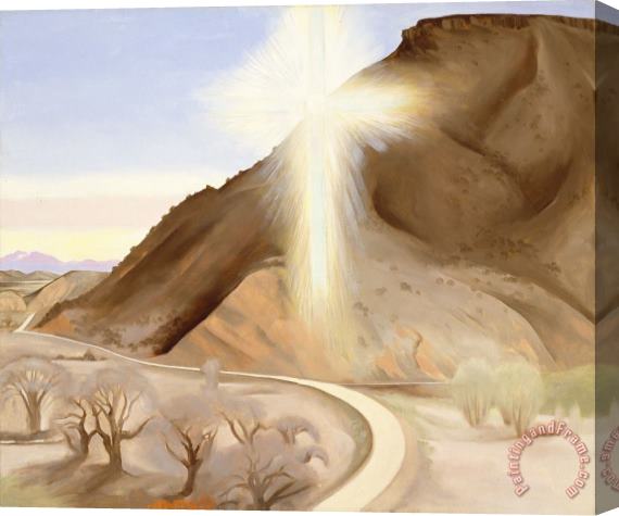 Georgia O'keeffe Easter Sunrise, 1953 Stretched Canvas Painting / Canvas Art