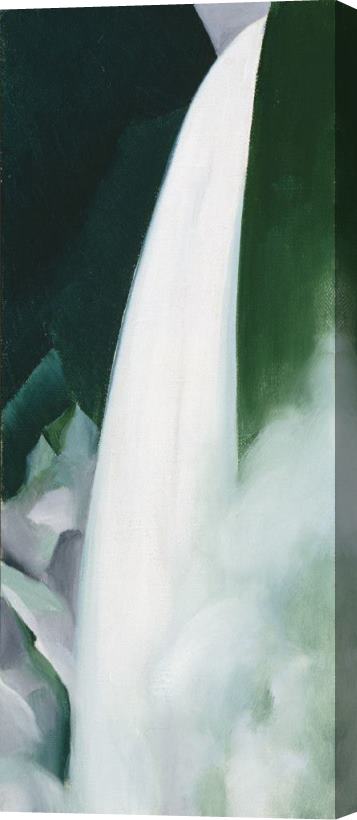 Georgia O'keeffe Green And White, 1957 1958 Stretched Canvas Painting / Canvas Art