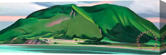 Georgia O'keeffe Green Mountains, Canada, 1932 Stretched Canvas Print / Canvas Art