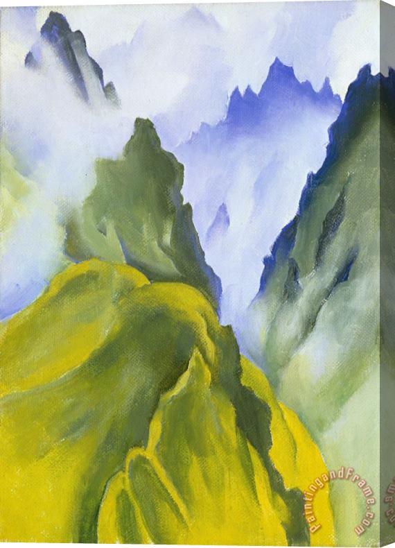 Georgia O'keeffe Machu Picchu I, 1957 Stretched Canvas Painting / Canvas Art