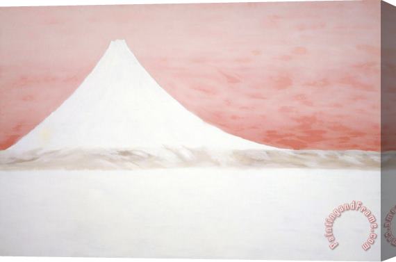 Georgia O'keeffe Mt. Fuji, 1960 Stretched Canvas Painting / Canvas Art