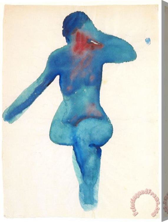 Georgia O'keeffe Nude Series Viii Stretched Canvas Print / Canvas Art