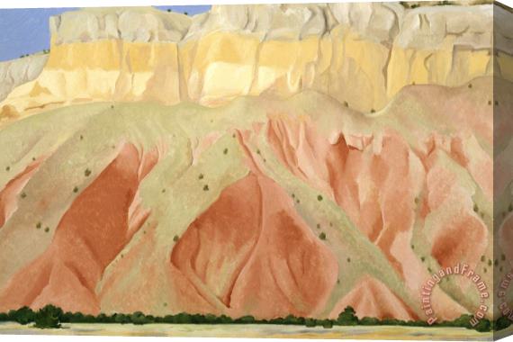 Georgia O'keeffe Untitled (red And Yellow Cliffs), 1940 Stretched Canvas Print / Canvas Art