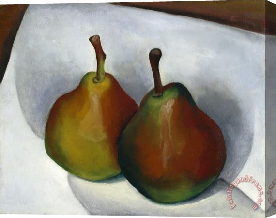Georgia O'keeffe Untitled (two Pears), 1921 Stretched Canvas Painting / Canvas Art