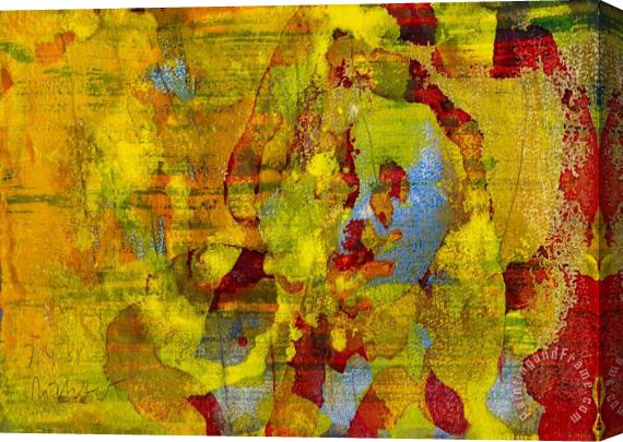Gerhard Richter 7.4.88, 1988 Stretched Canvas Print / Canvas Art