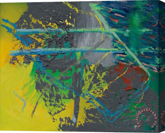 Gerhard Richter Abstraktes Bild, 1981 Stretched Canvas Print / Canvas Art