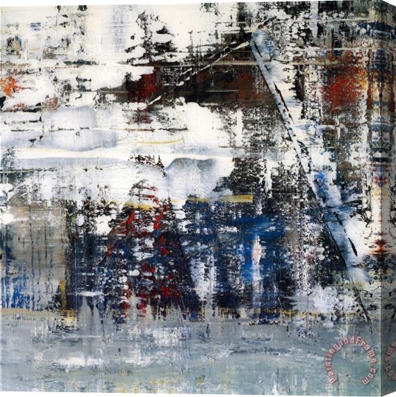 Gerhard Richter Cage F.ff., 2015 Stretched Canvas Painting / Canvas Art