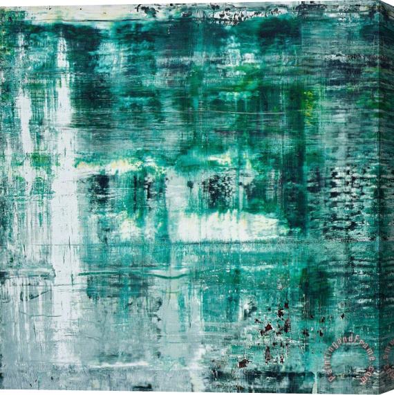 Gerhard Richter Cage Grid (teil A), 2011 Stretched Canvas Painting / Canvas Art