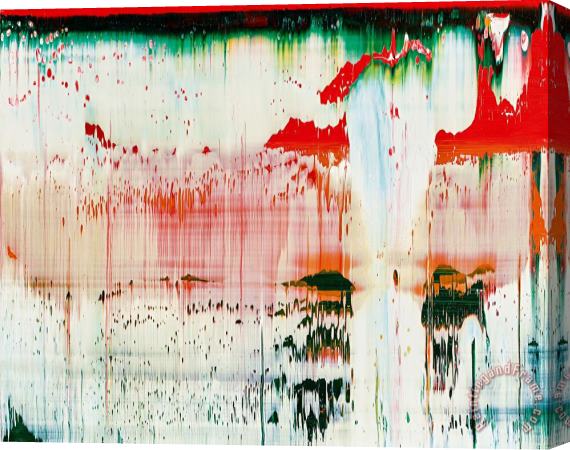 Gerhard Richter Fuji (839 37), 1996 Stretched Canvas Print / Canvas Art