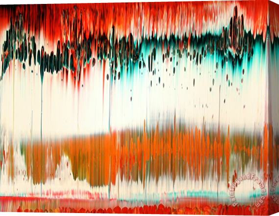 Gerhard Richter Fuji, 1996 Stretched Canvas Painting / Canvas Art