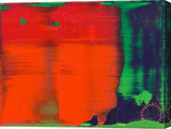 Gerhard Richter Grun Blau Rot Zu 789 (b.r.), 1993 Stretched Canvas Painting / Canvas Art