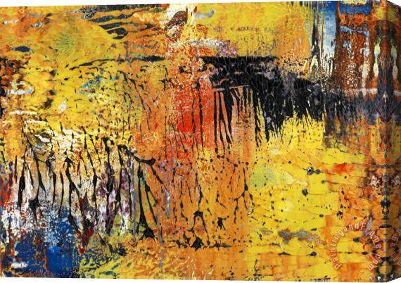 Gerhard Richter Ohne Titel (17.4.89), 1989 Stretched Canvas Painting / Canvas Art