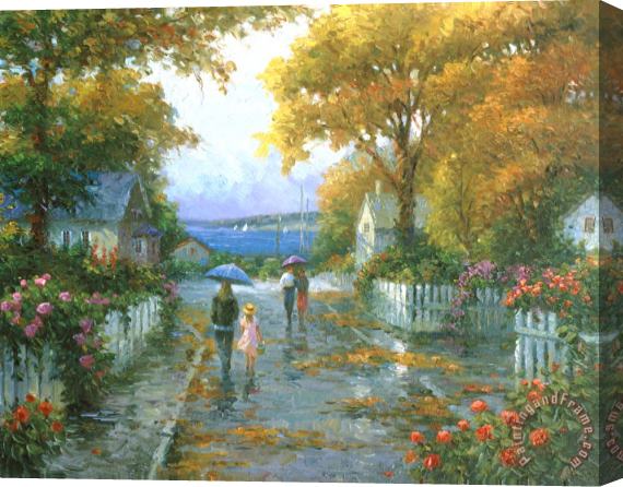 Ghambaro Cherished Fondness Stretched Canvas Painting / Canvas Art