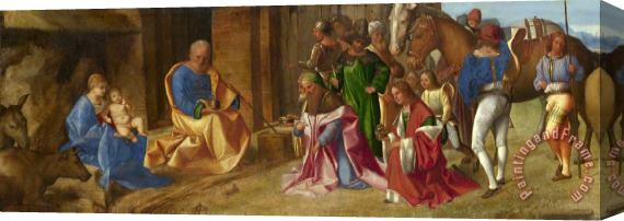 Giorgione The Adoration of The Kings Stretched Canvas Painting / Canvas Art