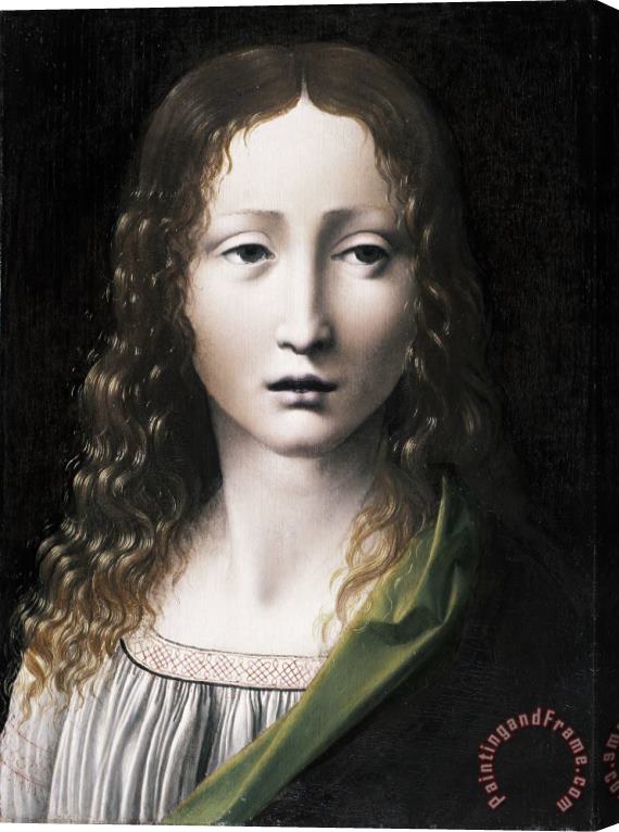 Giovanni Antonio Boltraffio The Adolescent Saviour Stretched Canvas Painting / Canvas Art