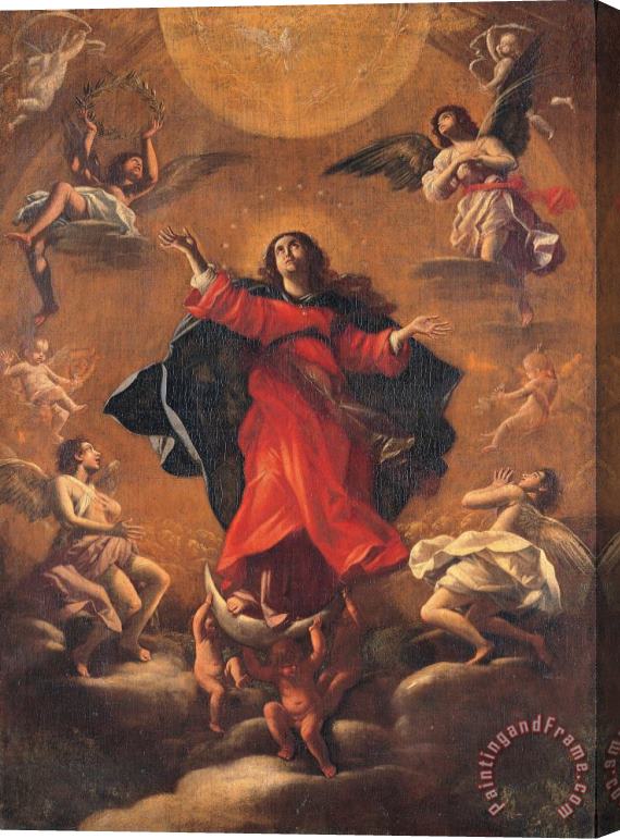 Giovanni Baglione Madonna in Glory Stretched Canvas Print / Canvas Art