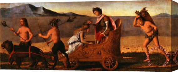 Giovanni Battista Cima da Conegliano Wedding of Bacchus And Ariadne Stretched Canvas Painting / Canvas Art