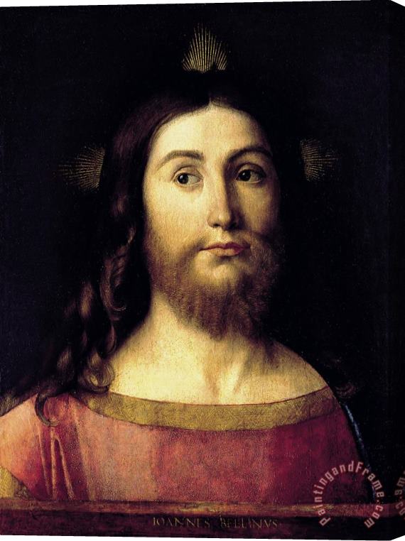 Giovanni Bellini El Salvador Stretched Canvas Print / Canvas Art