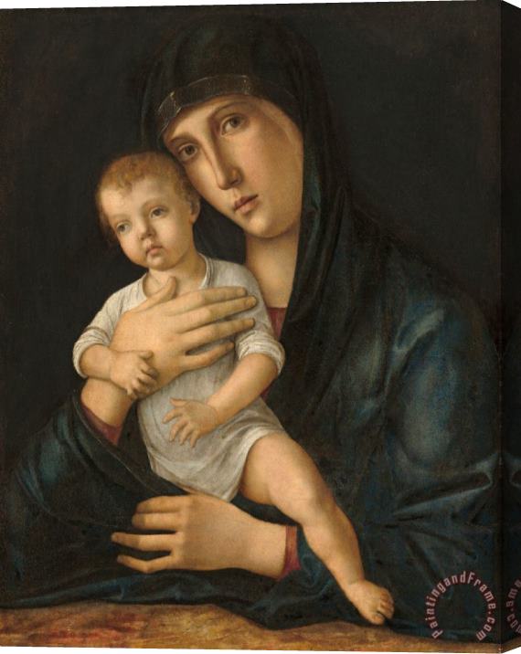 Giovanni Bellini Madonna And Child 1485 Stretched Canvas Print / Canvas Art