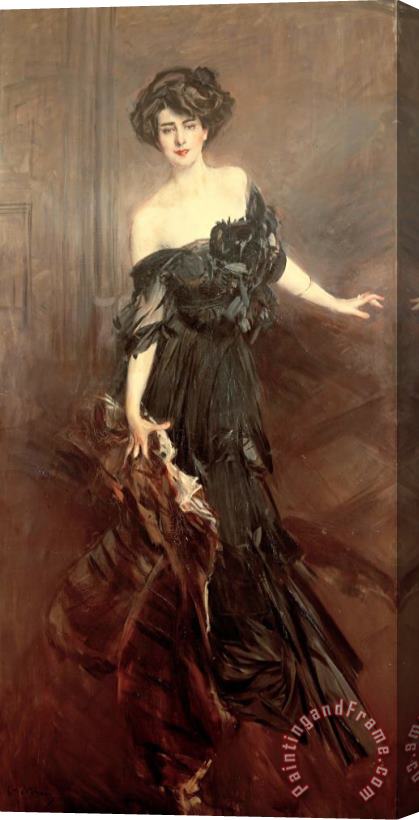 Giovanni Boldini Mademoiselle De Nemidoff Stretched Canvas Painting / Canvas Art