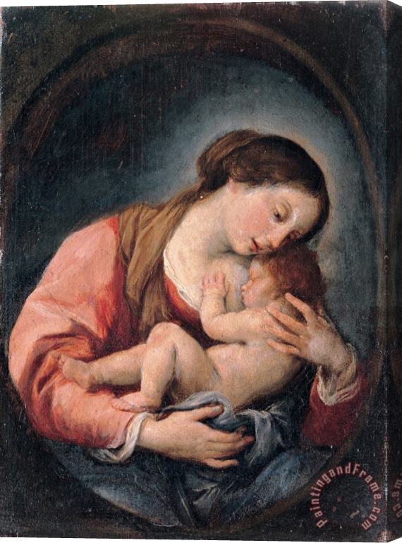 Giovanni Bonati Madonna with The Child Stretched Canvas Print / Canvas Art
