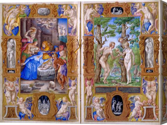 Giulio Clovio Farnese Hours Stretched Canvas Painting / Canvas Art