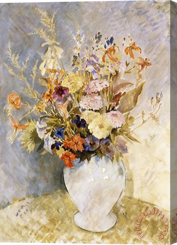 Glyn Warren Philpot Mixed Flowers Stretched Canvas Painting / Canvas Art