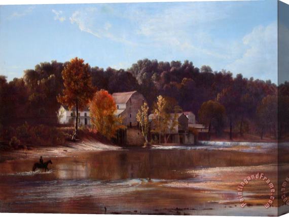 Godfrey Frankenstein Governor Morrow's Mill Stretched Canvas Painting / Canvas Art