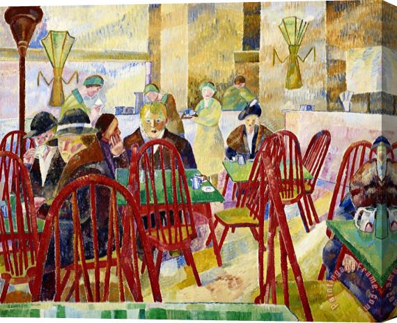 Grace Cossington Smith The Lacquer Room Stretched Canvas Print / Canvas Art