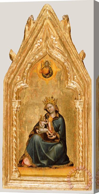 Guariento di Arpo Madonna of Humility Stretched Canvas Painting / Canvas Art