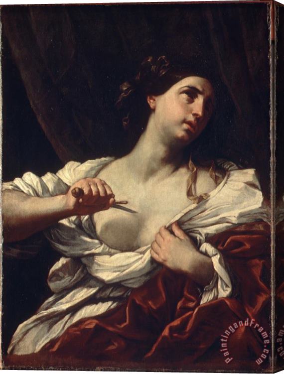 Guido Reni Lucretia Stretched Canvas Painting / Canvas Art