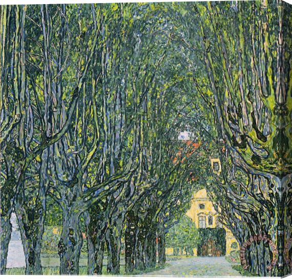 Avenue in a Park     by Gustav Klimt  Giclee Canvas Print Repro