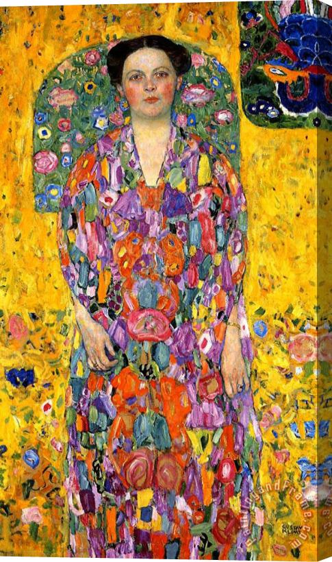 Gustav Klimt Eugenia Primavesi Stretched Canvas Painting / Canvas Art