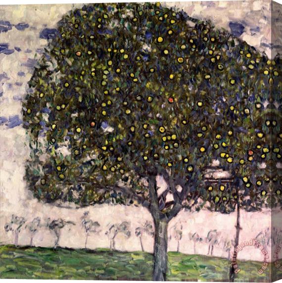Gustav Klimt The Apple Tree II Stretched Canvas Painting / Canvas Art